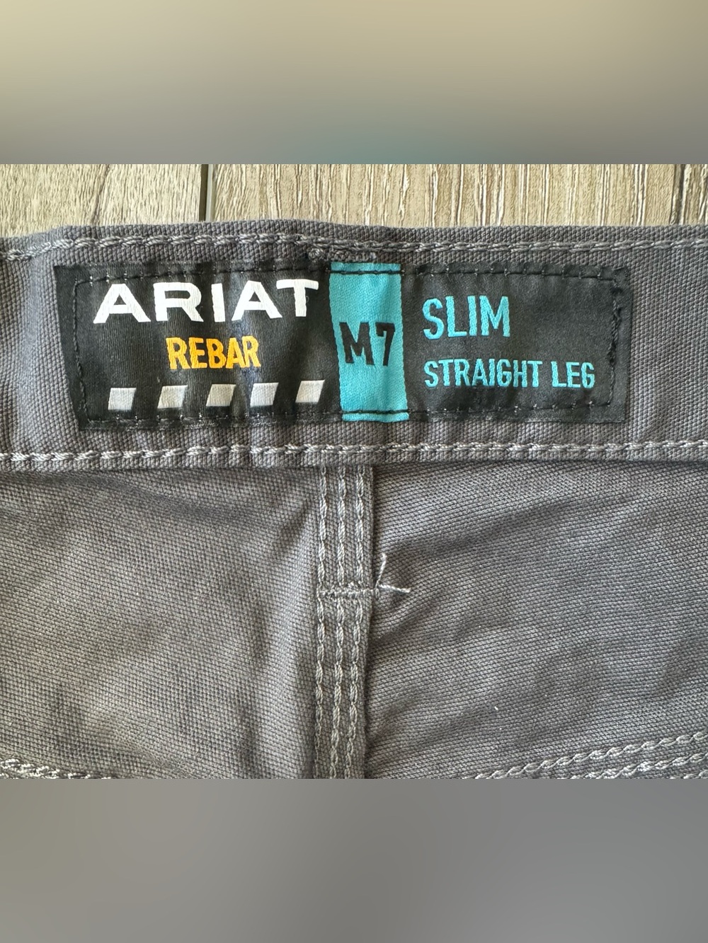 NWT Ariat Men's Rebar M7 Durastretch Made Tough Straight Leg Work Pants 32x30 - Picture 8 of 15